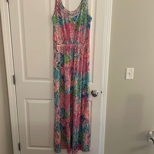 Lilly Pulitzer size large maxi dress